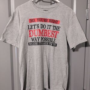 Gray Graphic T-Shirt